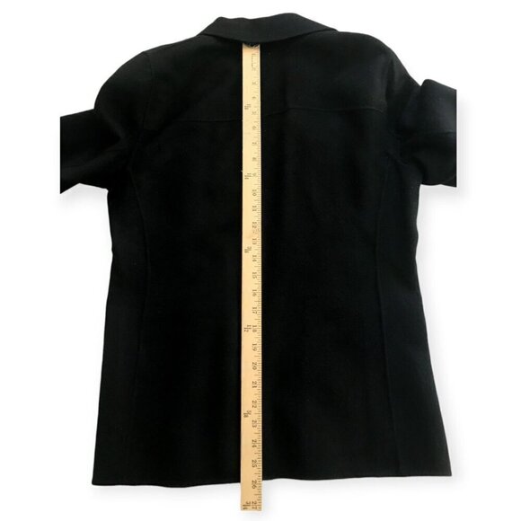 Vintage NWT DKNY black wool short coat/ jacket, size 8 - Picture 11 of 11